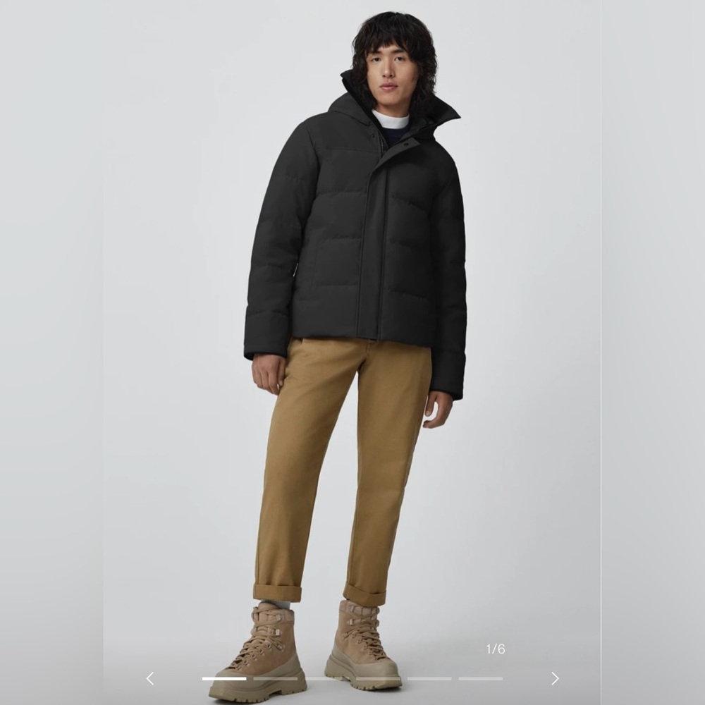 Canada Goose MacMillan Parka Black Label